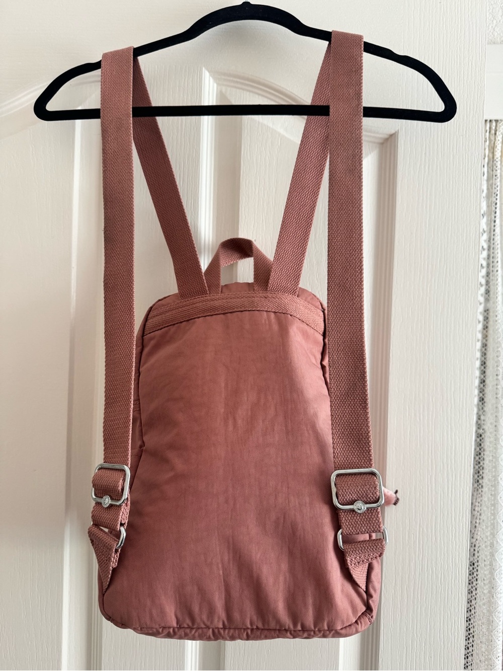 Kipling Dusty Rose Pink Mini Backpack with Orson Monkey Charm - Picture 3 of 14